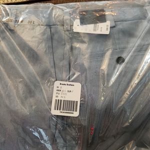 Brooks Bros mens dress pants 35W 30L light blue